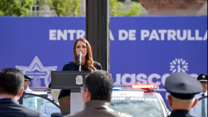 Entrega Leo Montañez 41 nuevas patrullas para reforzar la Seguridad en Aguascalientes