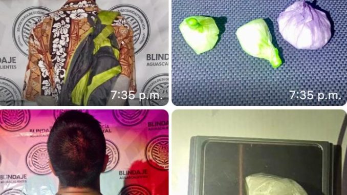 Gracias al Operativo Pescador en las últimas horas Elementos de la Policía Estatal lograron la detención de dos sujetos en posesión de sustancias al parecer ilícitas