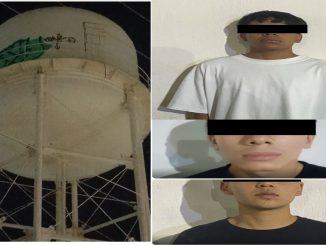 Policía Municipal detiene a tres jóvenes por atentados a la estética urbana en Lomas del Chapulín