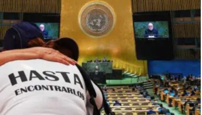 Asamblea de la ONU considerará indicios de posible práctica generalizada de desapariciones en México El e