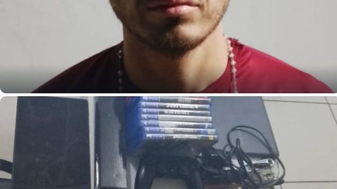 Un hombre señalado de robo calificado y allanamiento de morada fue detenido por la Policía Municipal