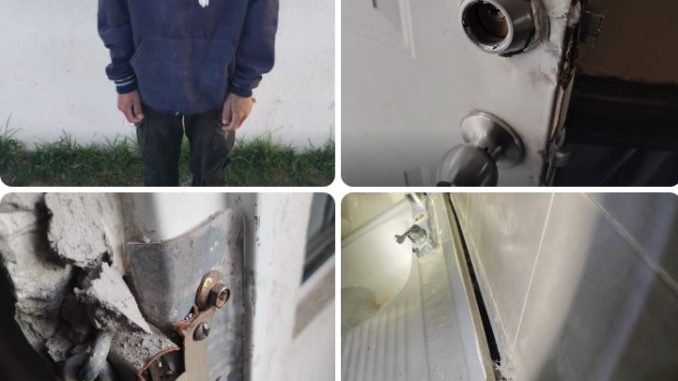 Policía Municipal detiene a sujeto por allanamiento y daños a la propiedad ajena