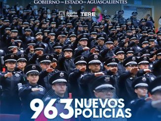 963 nuevos Policías se sumaron a la Secretaría de Seguridad Pública
