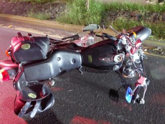 Policía Vial atiende accidente donde resultó lesionado un motociclista