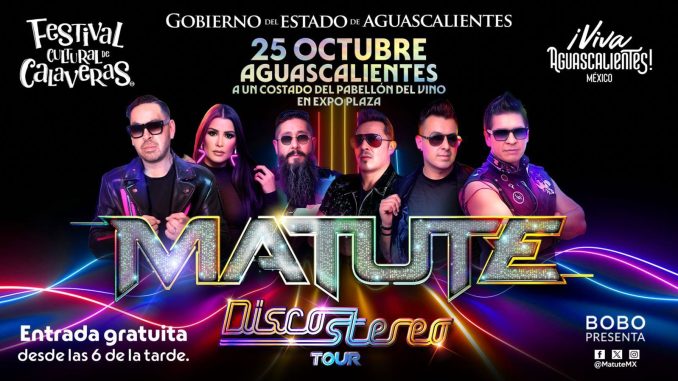 MATUTE en Aguascalientes para el Festival Cultural de Calaveras