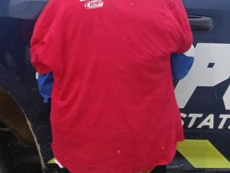 Presunto ladrón de vahículo fue detenido por Oficiales de la Policía Estatal de Aguascalientes sobre la carretera hacia la comunidad San José de la Ordeña