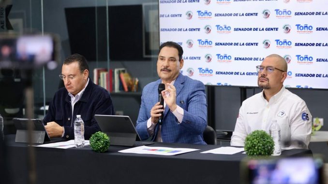 Exige Senador Toño Martín Del Campo presupuesto justo para los Estados en 2026