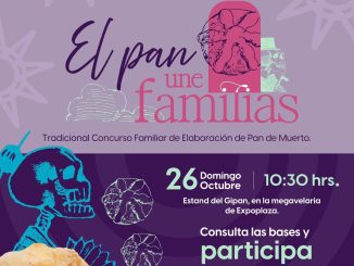 ✨ Participa en el tercer concurso familiar de elaboración de pan de muerto