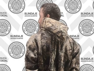 Policías Estatales de Aguascalientes detienen a sujeto que tenía una orden de aprehensión por delitos contra la salud