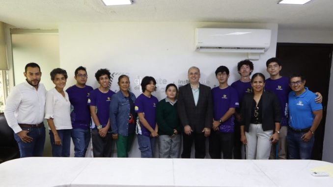 Estudiantes de Aguascalientes competirán en Singapur y Panamá en Concursos Internacionales de robótica