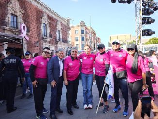 Aguascalientes se vistió de Rosa en la primera Rodada contra el Cáncer de MAMA