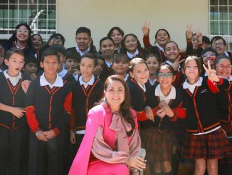 Gobernadora Tere Jiménez entrega obras de rehabilitación en escuela del Morelos I