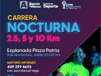 Participa en la Primera Carrera Nocturna de la Copa Aguascalientes 2025