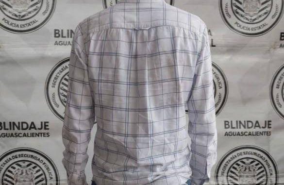 Presunto responsable de lesiones dolosas fue detenido por Policías del Mando Coordinado en el Municipio de Pabellón de Arteaga