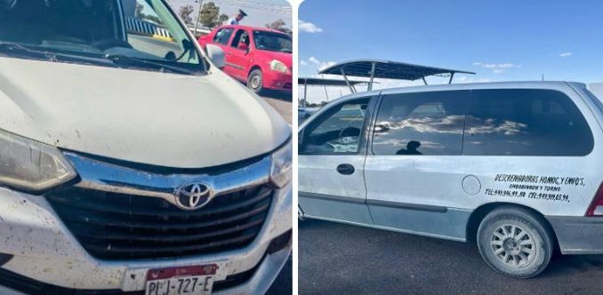 En las últimas horas Elementos de la Policía Estatal detectan cinco vehículos con placas sobre puestas durante operativos de vigilancia en El Llano, Jesús María y Aguascalientes