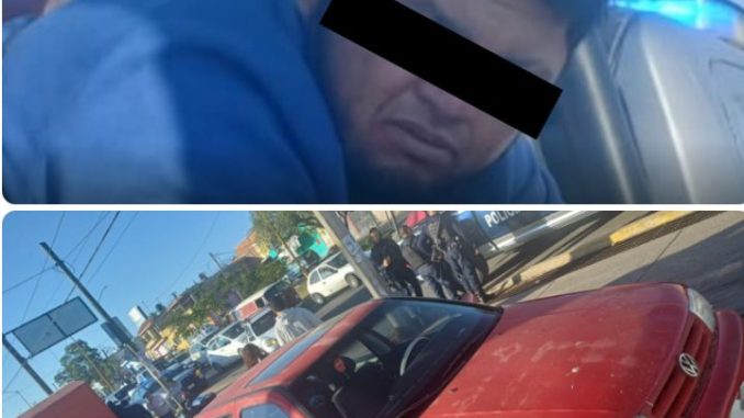 Policía Municipal detiene a sujeto luego de intentar robar un vehículo en el fraccionamiento Morelos I