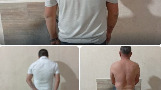 Policía Municipal detiene a tres hombres tras agredir a un Oficial en el Panteón Jardines Eternos