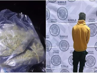 Presunto diustribuidor de sustancias al parecer ilícitas es detenido por Policías Estatales