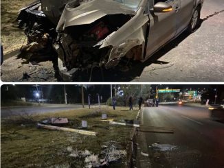 Policía Vial atiende accidente contra objeto fijo en Av. Aguascalientes