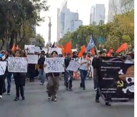 Saldo blanco en la marcha Movimiento Generación Z; asisten unas 300 personas