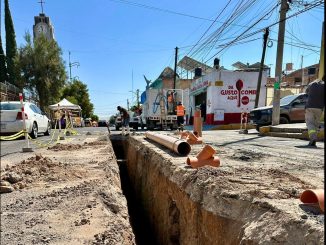 MIAA rehabilita tubería para mejorar el alcantarillado sanitario en el fraccionamiento José López Portillo