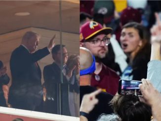 Trump es abucheado en partido de NFL entre Commanders y Lions | Videos