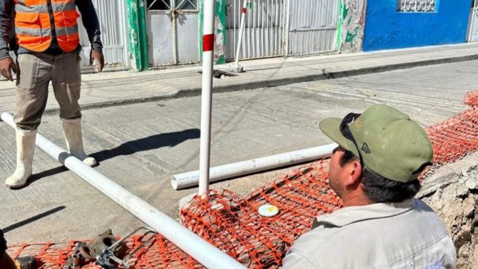 Rehabilita MIAA red de agua potable en la colonia Talamantes Ponce