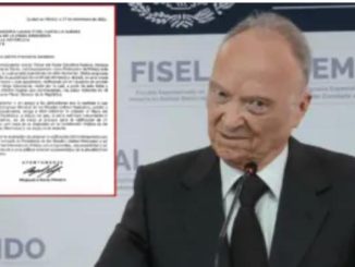 Esta es la carta de renuncia de Gertz Manero; será embajador 'en un país amigo'
