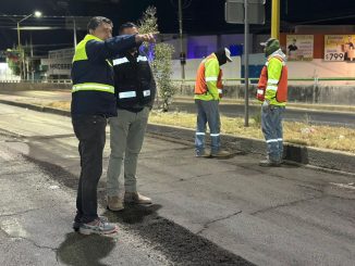 Inicia Municipio trabajos de rehabilitación en el puente superior de Av. Avenida Convención de 1914 norte
