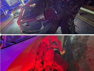 Choque entre dos vehículos en el fraccionamiento San Marcos es atendido por la Policía Vial