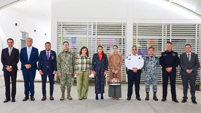 En San Francisco de los Romo se realizó la Mesa de Seguridad para la construcción de la paz, reforzando la coordinación entre los tres niveles de gobierno
