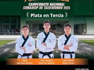 Tres Medallas para Aguascalientes en Nacional Universitario de Taekwondo