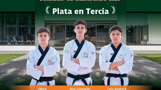 Tres Medallas para Aguascalientes en Nacional Universitario de Taekwondo