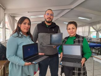 Con computadores y nuevas tecnologías se impulsa la educación en Aguascalientes