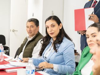 Se recibe el informe mensual en la Comisión Permanente de Obras Públicas AGS del H. Ayuntamiento 2024-2027: Leslie Atilano