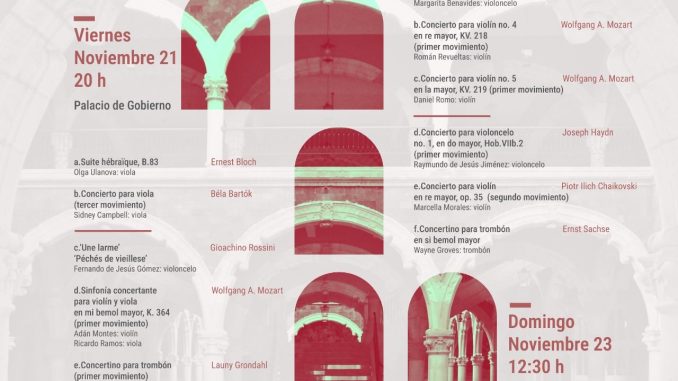 ¡Asiste a los conciertos especiales de la Orquesta Sinfónica de Aguascalientes!