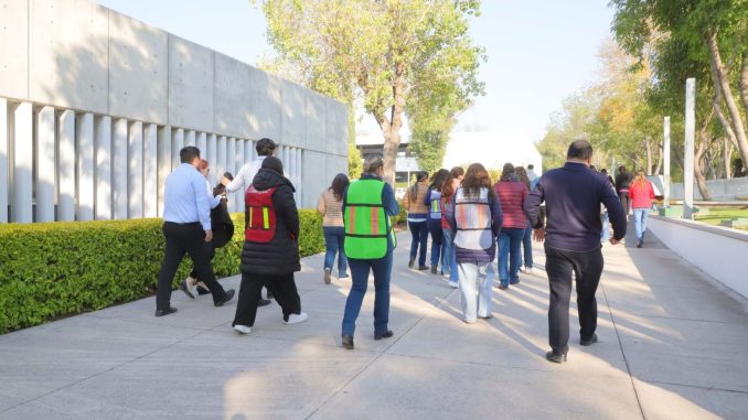 UAA fortalece su cultura de Protección Civil con la realización de un nuevo simulacro