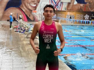 Triatleta hidrocálido rumbo a Uruguay