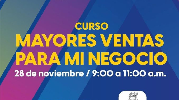 Curso "Mayores ventas para mi Negocio" en Real de Asientos