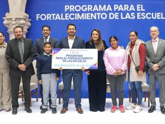 Gobernadora Tere Jiménez fortalece las escuelas de Aguascalientes con más recursos para equipamiento y tecnología
