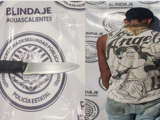 Policías del Mando Coordinado detienen a sujeto en poder de arma prohibida, agrediendo al oficial Aprehensor, fue puesto a disposición de la Autoridad Ministerial