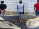 Policías Estatales detienen a tres sujetos en poder de sustancia granulada y una réplica de arma de fuego de plástico