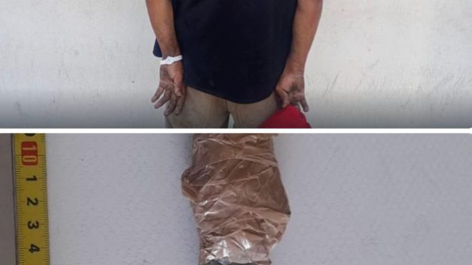 Policía Municipal detiene a hombre por portación de arma prohibida en el fraccionamiento Palomino Dena