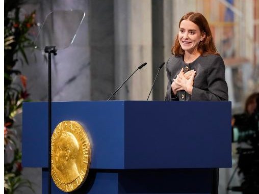 Machado dedica el Nobel de la Paz a todos los venezolanos y a los líderes que la apoyaron