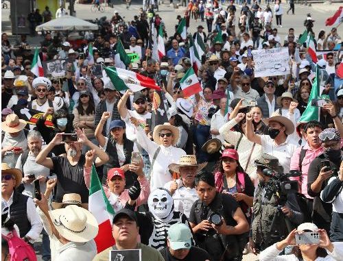 Saldo blanco en la marcha de la Generación Z de este domingo