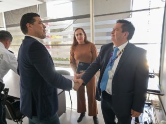 Visita Leo Montañez instalaciones del Centro de Control de Confianza de Aguascalientes