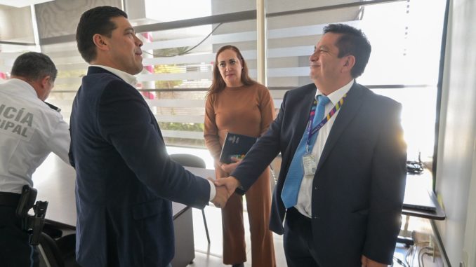 Visita Leo Montañez instalaciones del Centro de Control de Confianza de Aguascalientes
