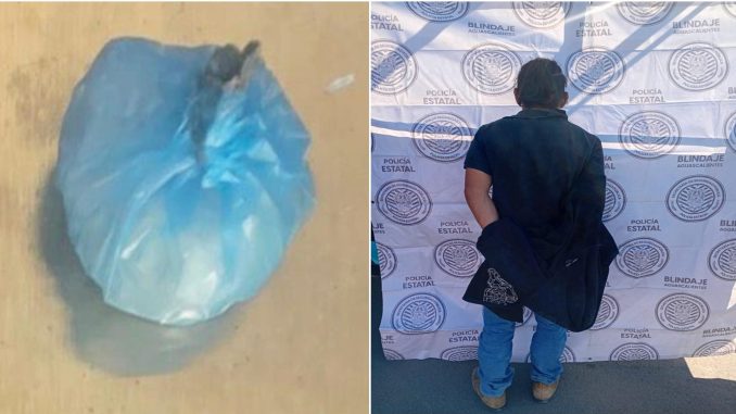 Policías del Mando Coordinado detienen en el Municipio de Asientos a sujeto con envoltorio que contenía sustancia granulada al parecer cristal