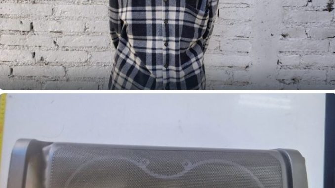 Sujeto señalado de robar una bocina es detenido por la Policía Municipal en la zona centro