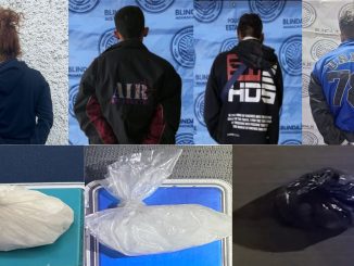 Policías Estatales de Aguascalientes detienen a cuatro personas en poder de sustancias presumiblemente ilícitas